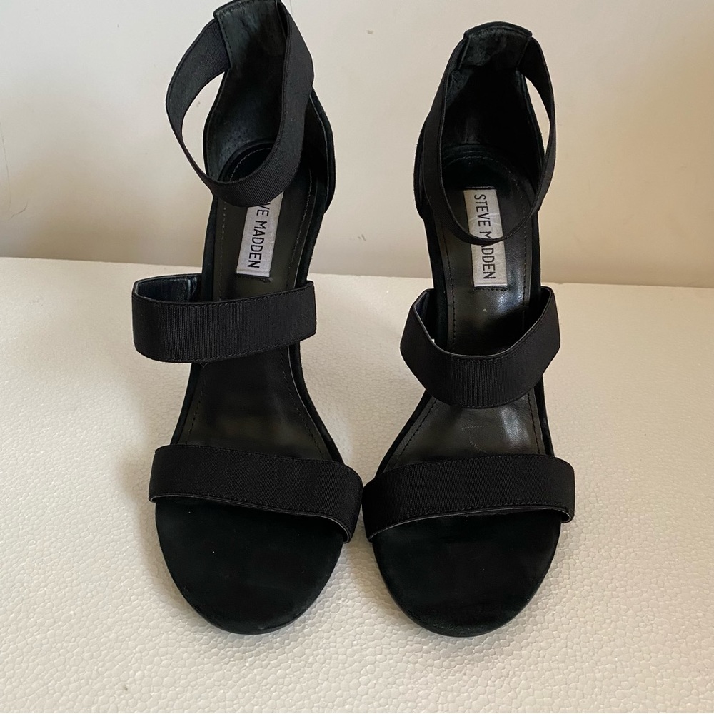 Steve Madden Carina Black Heels